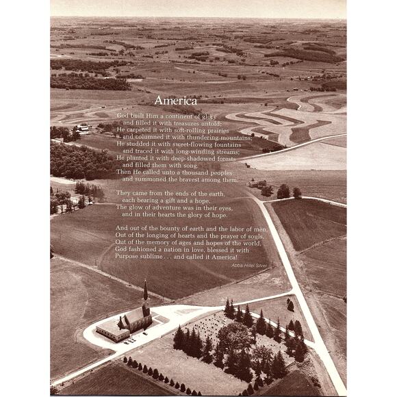 None and/or Unknown | Other | America Abba Hillel Silver 97s Poem Retro ...